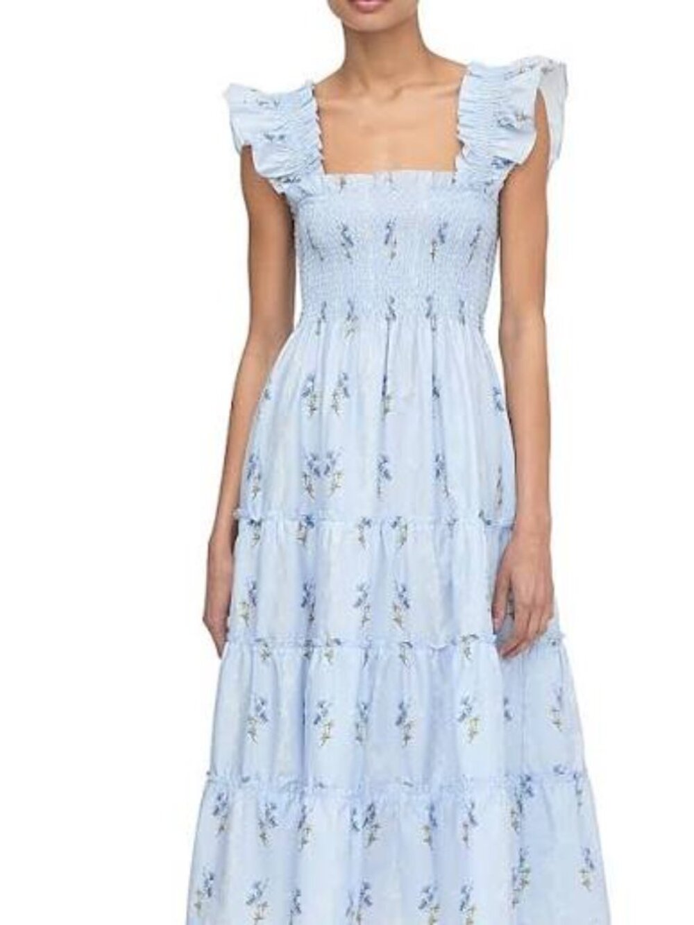 Hill House Home Ellie Nap Dress Bluebell Waltz XXS NWOT